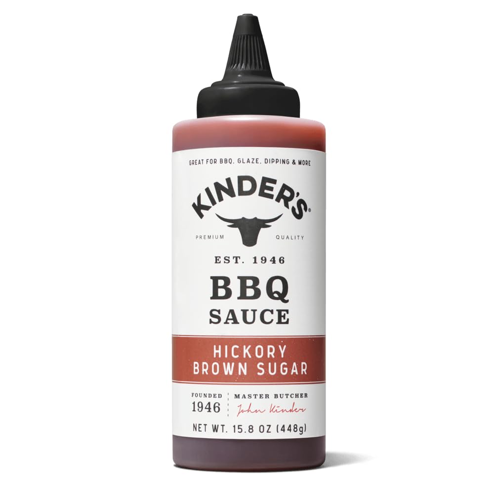 KINDER'S front bottle shot showing label and organic benefit