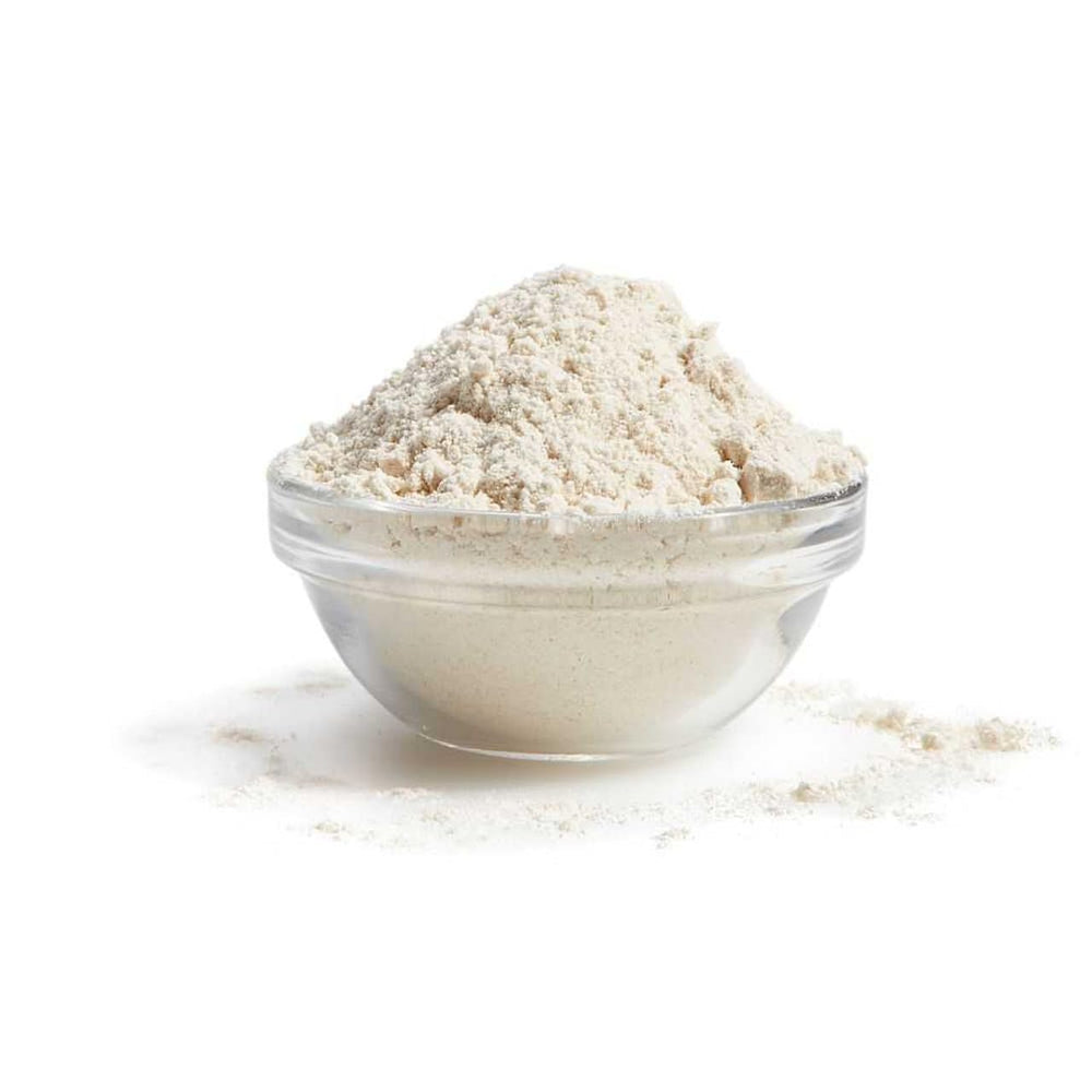 King Arthur diastatic malt fine powder texture close-up showing enzyme-rich granules for consistent mixing