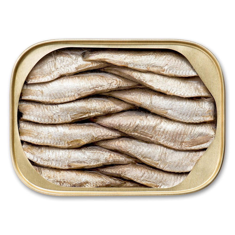 King Oscar can ring pull detail, easy-open lid for on-the-go use