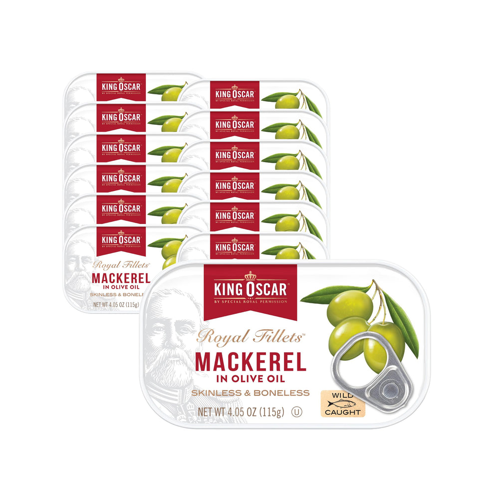King Oscar front packaging showing 12-pack and product labeling for convenience