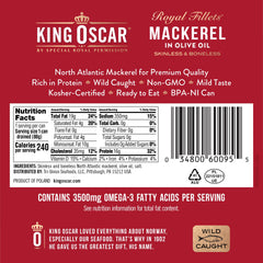 King Oscar hand-filleted cuts displayed to highlight tender texture and premium quality