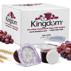 Kingdom front packaging showing 500-count box and convenience