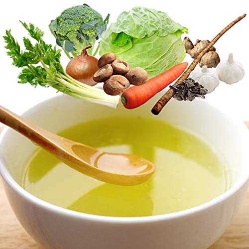KINJIRUSHI powder texture on spoon, concentrated umami for quick stock