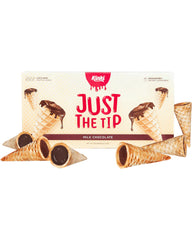 Kinki front packaging displaying six waffle cones and product name, perfect for gifting