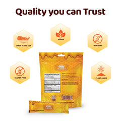 Kinki sachets in hand demonstrating portable 20g size and convenient carry benefit
