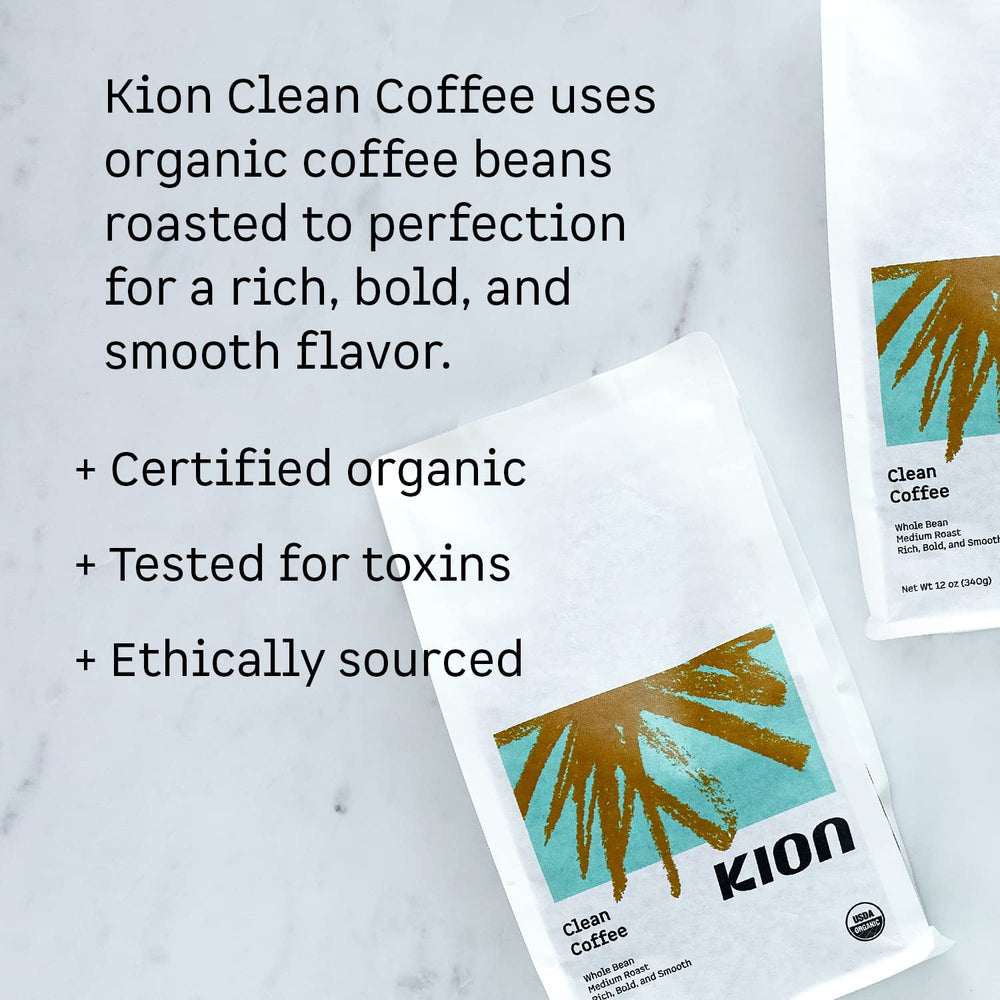 Kion label close-up highlighting certification and testing details