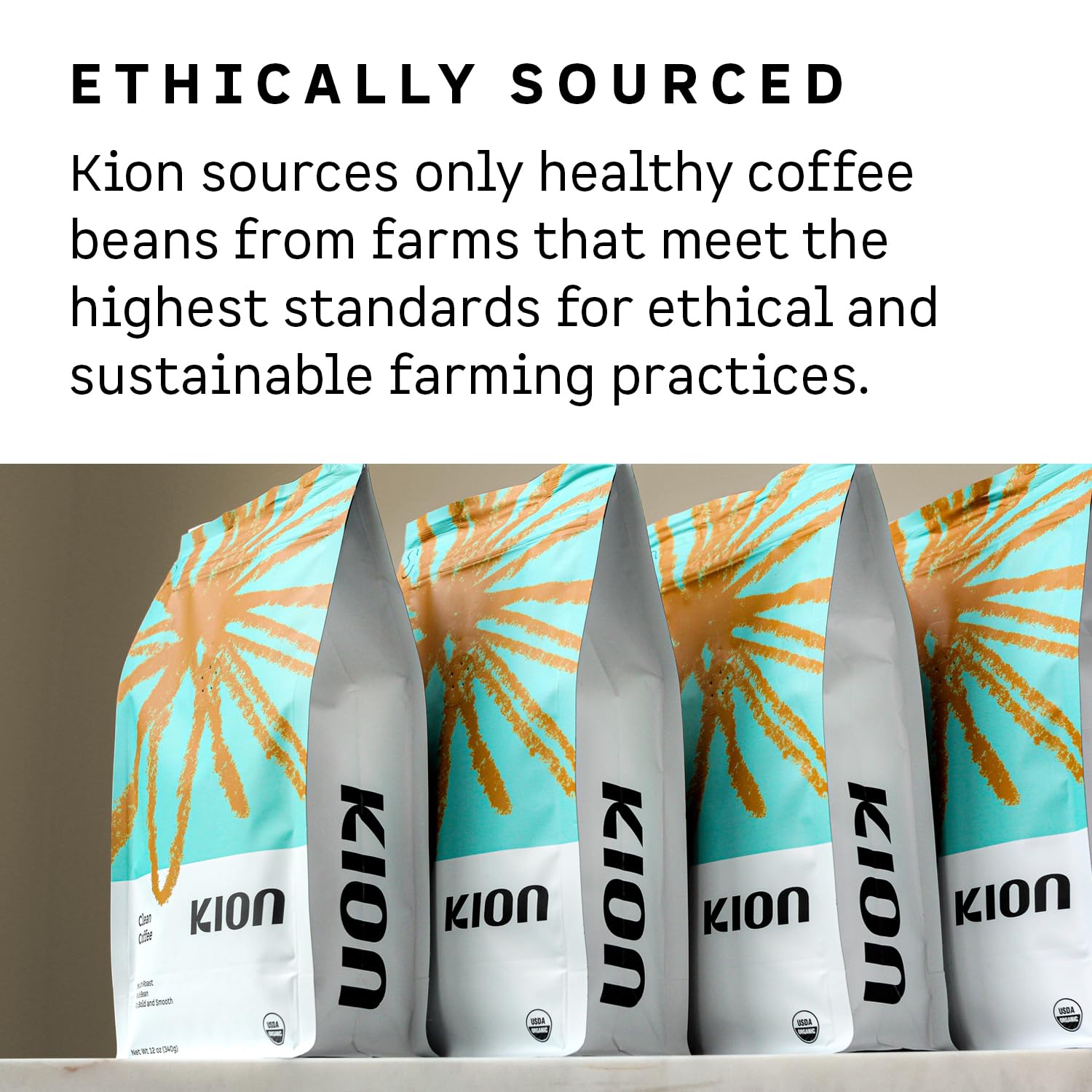 Kion clean coffee pour-over brew setup showing clarity and flavor benefit