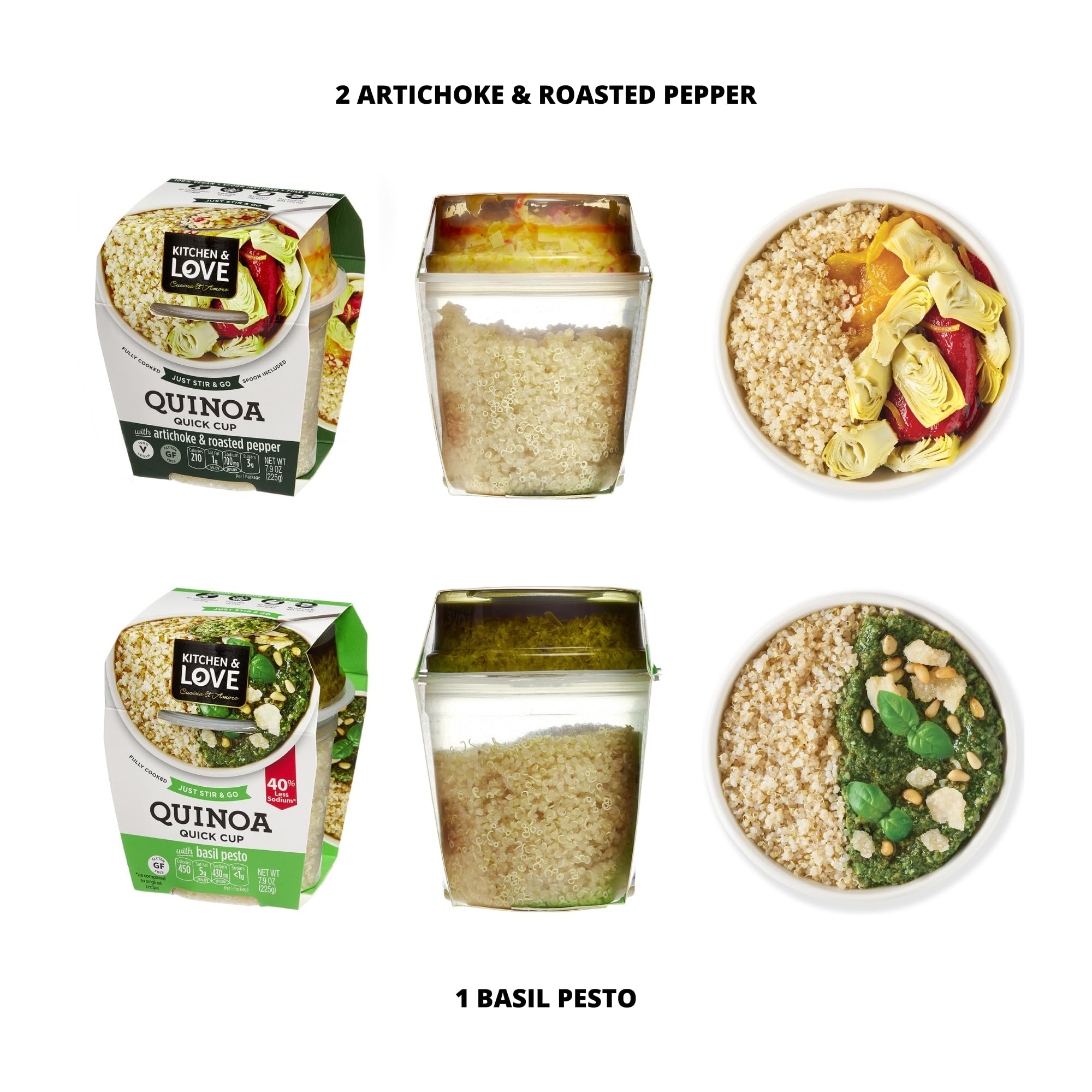 Kitchen & Love close-up of quinoa texture highlighting whole-grain protein
