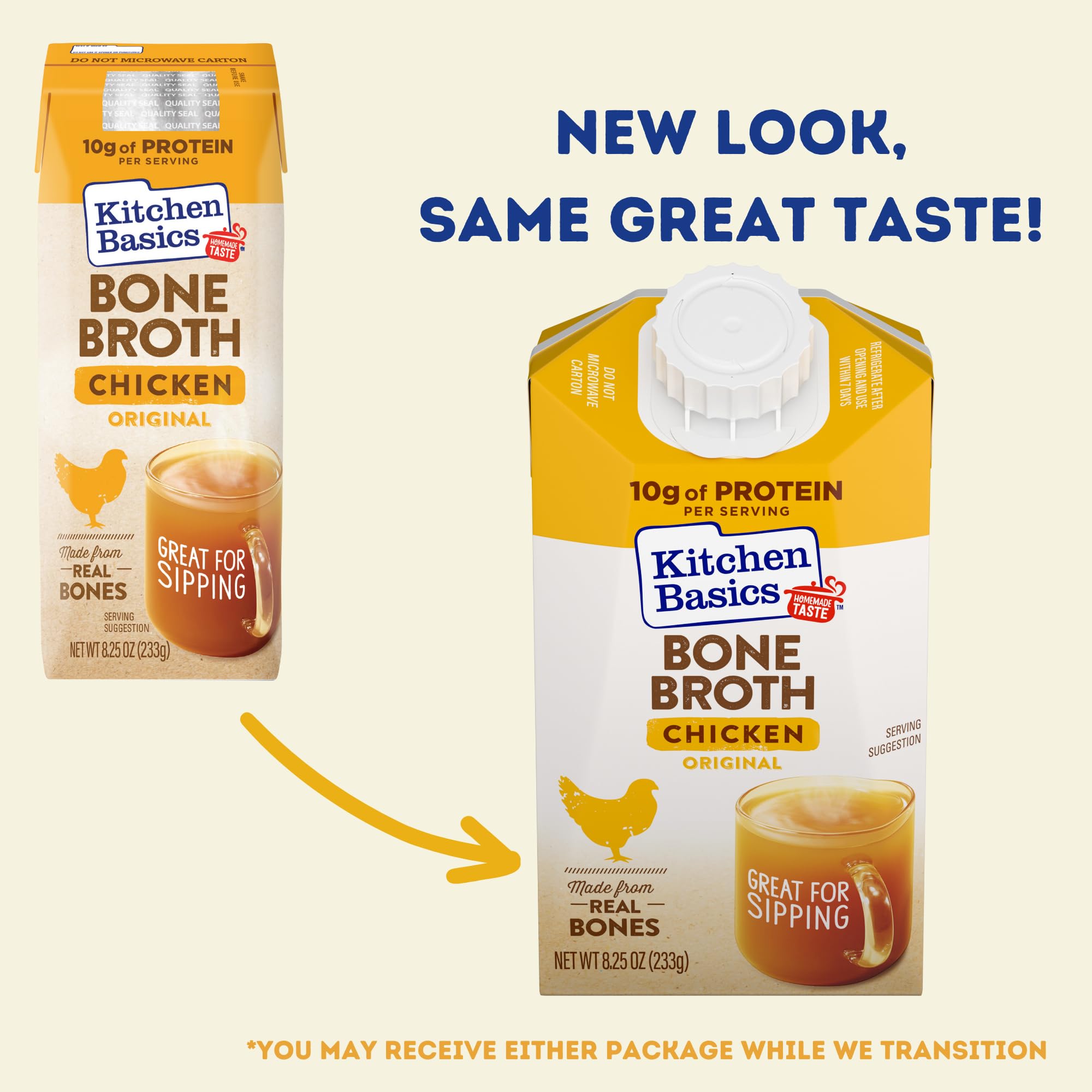 Kitchen Basics back label closeup highlighting ingredients and nutrition