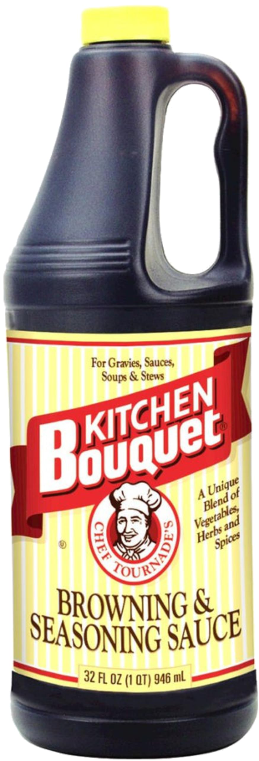 Kitchen Bouquet close-up of sauce texture emphasizing rich color and easy pouring