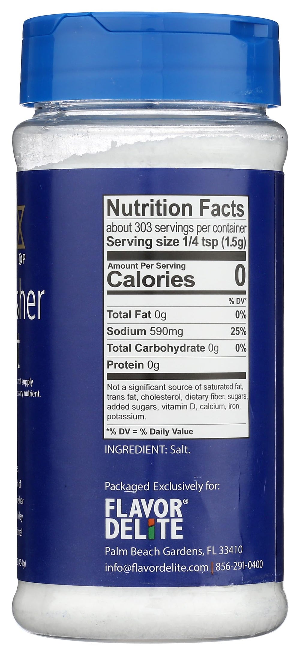 KITMOUS David's canister beside measuring cup showing 16 oz scale benefit