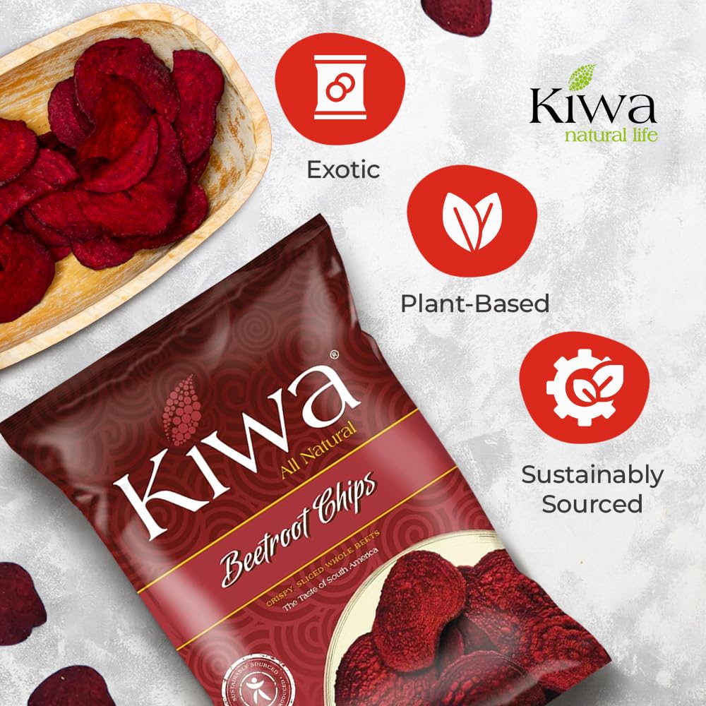 Kiwa pile of chips highlighting crisp texture and satisfying bite