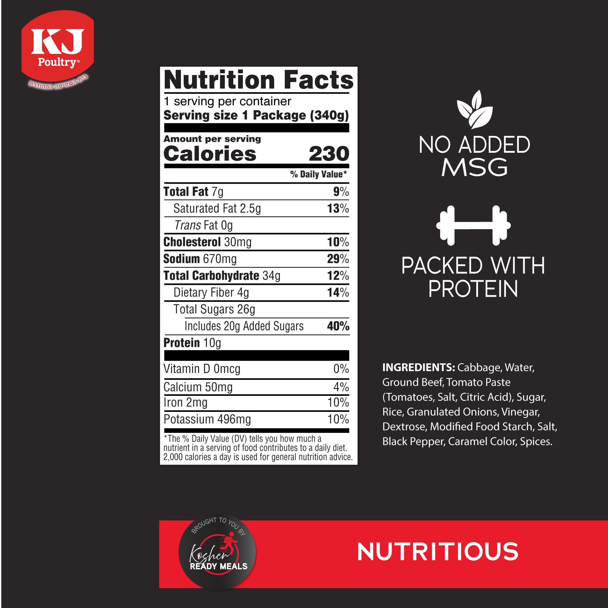 KJ Poultry sealed tray in boiling water, reliable field-heating benefit