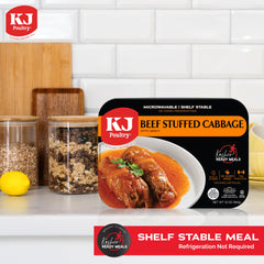 KJ Poultry microwave-ready tray being prepared, fast heating convenience benefit
