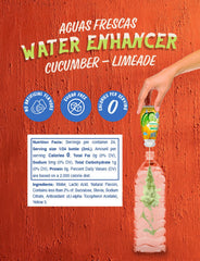 Klass Aguas Frescas bottle nozzle close-up highlighting easy squeeze control