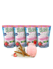 Klass Aguas Frescas front packaging showing product and benefits