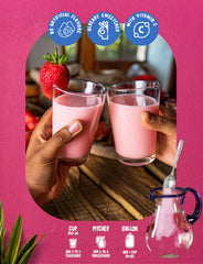 Klass Aguas Frescas powder close-up highlighting fine texture and mixability