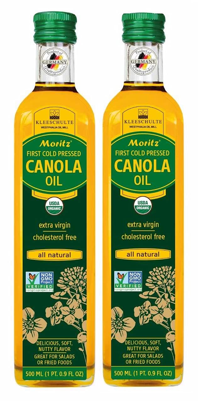 Kleeschulte MORITZ front packaging showing two bottles and product benefits