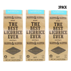 Klepper & Klepper loose licorice close-up showing firm texture and authentic flavor