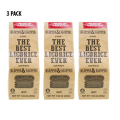 Klepper & Klepper open bag with pieces spread showing natural ingredients