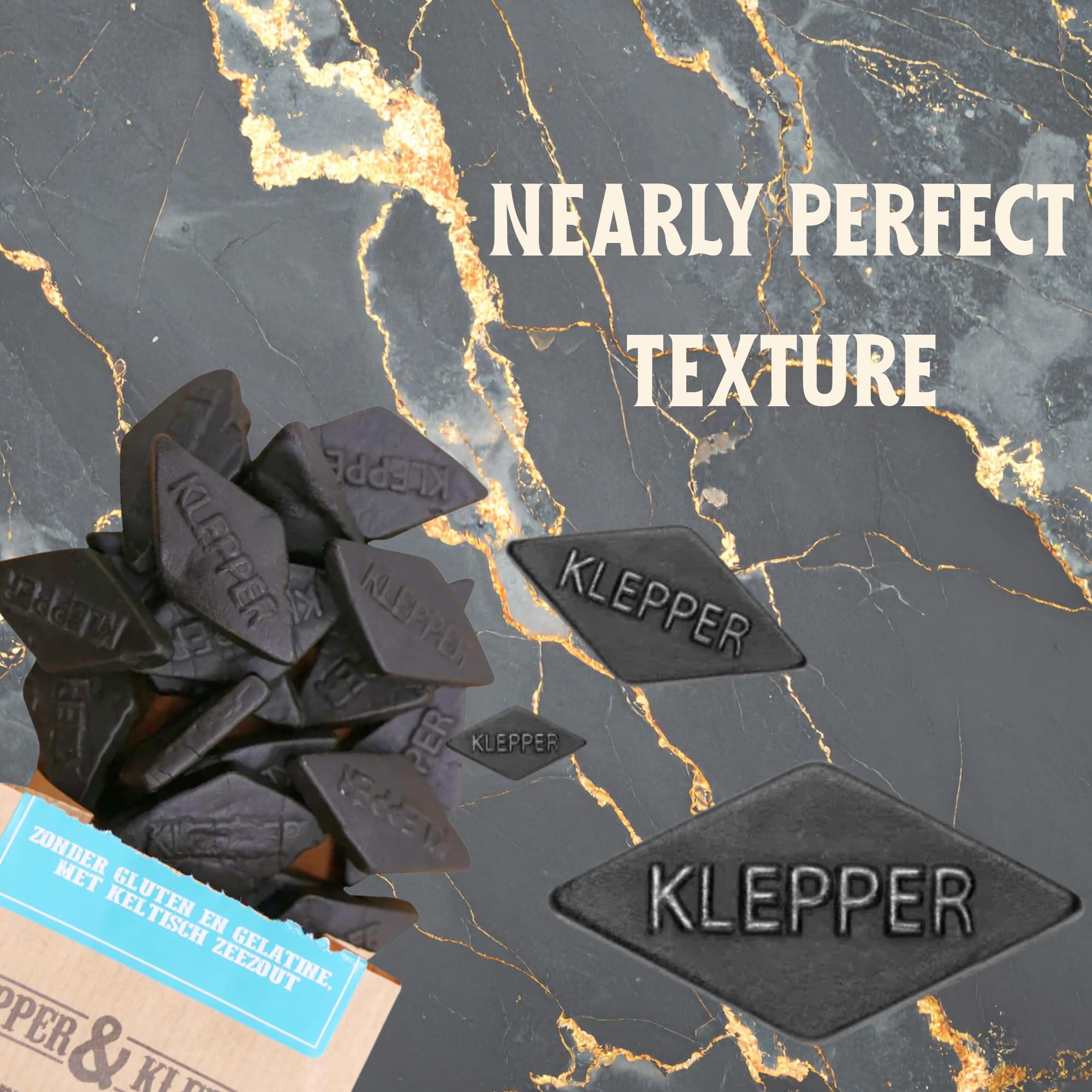 Klepper & Klepper single piece texture detail highlighting slow-eating chew benefit
