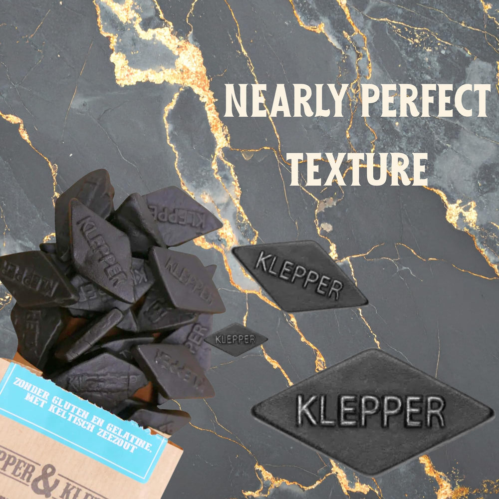 Klepper & Klepper single piece texture detail highlighting slow-eating chew benefit