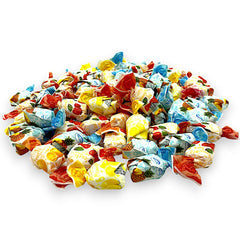 KLUB BULK front packaging showing 1.5 lb bag and assorted bon bons for sharing
