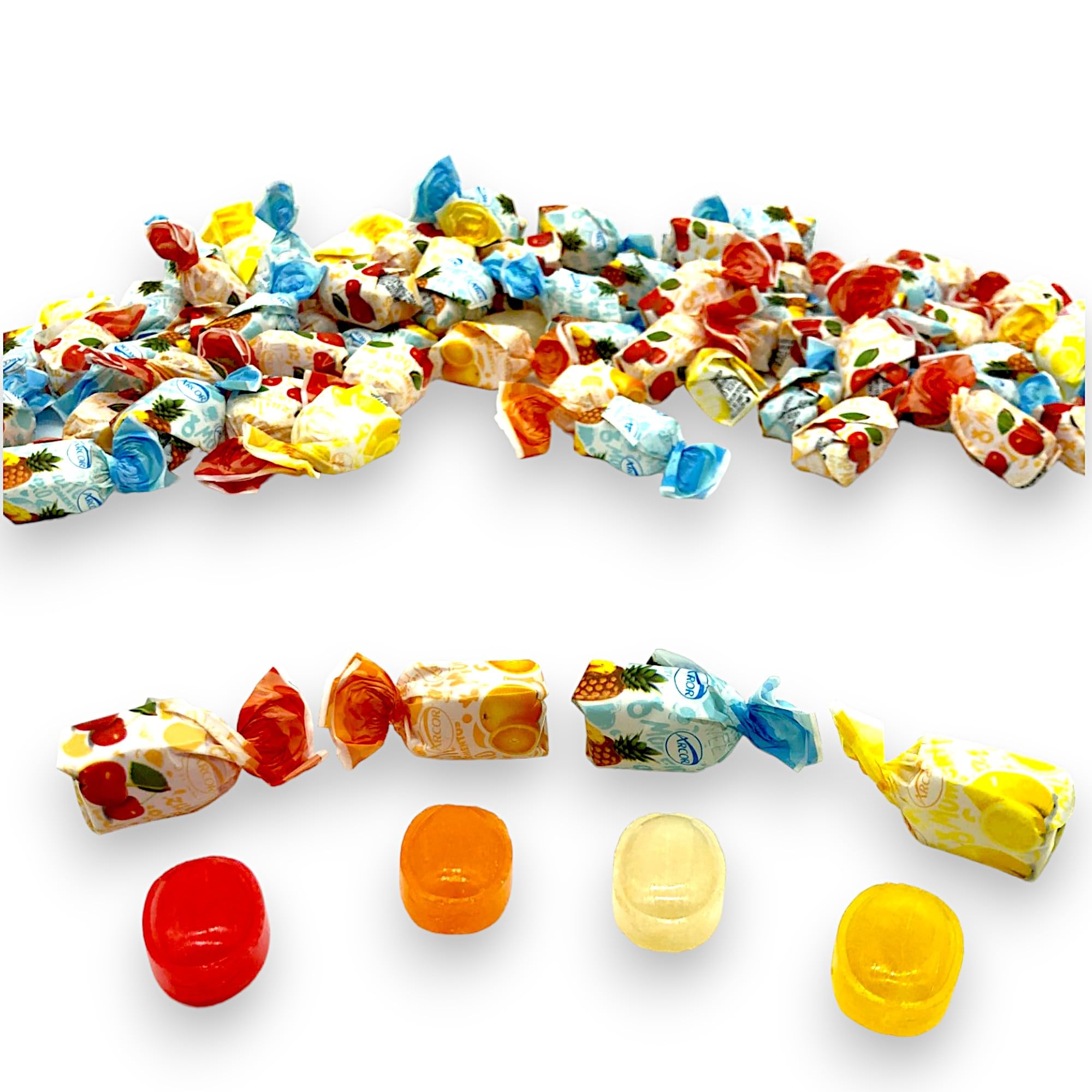 KLUB BULK individually wrapped pieces scattered on table for hygiene and convenience