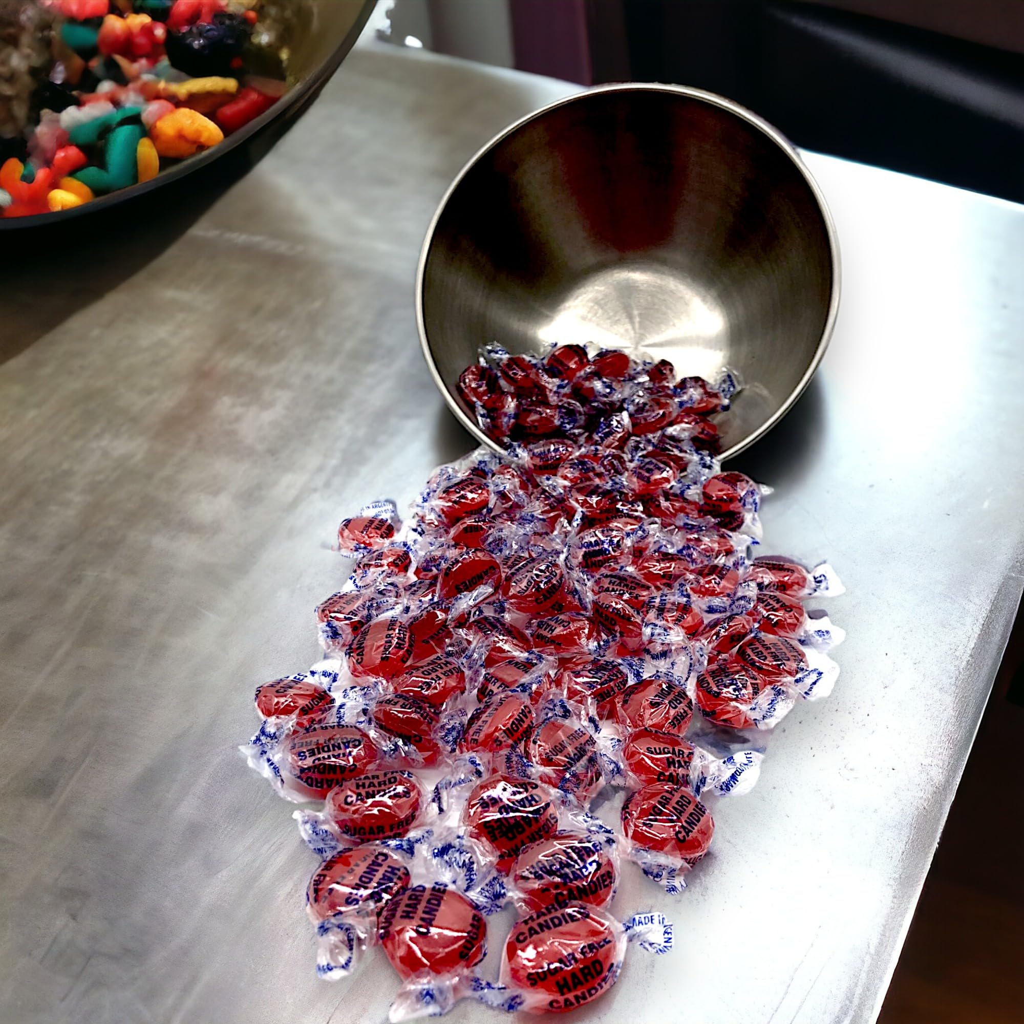KLUB BULK open bag revealing over 100 individually wrapped cinnamon pieces for events