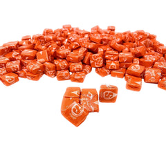 KLUB BULK individually wrapped orange chews shown for hygienic sharing and convenience