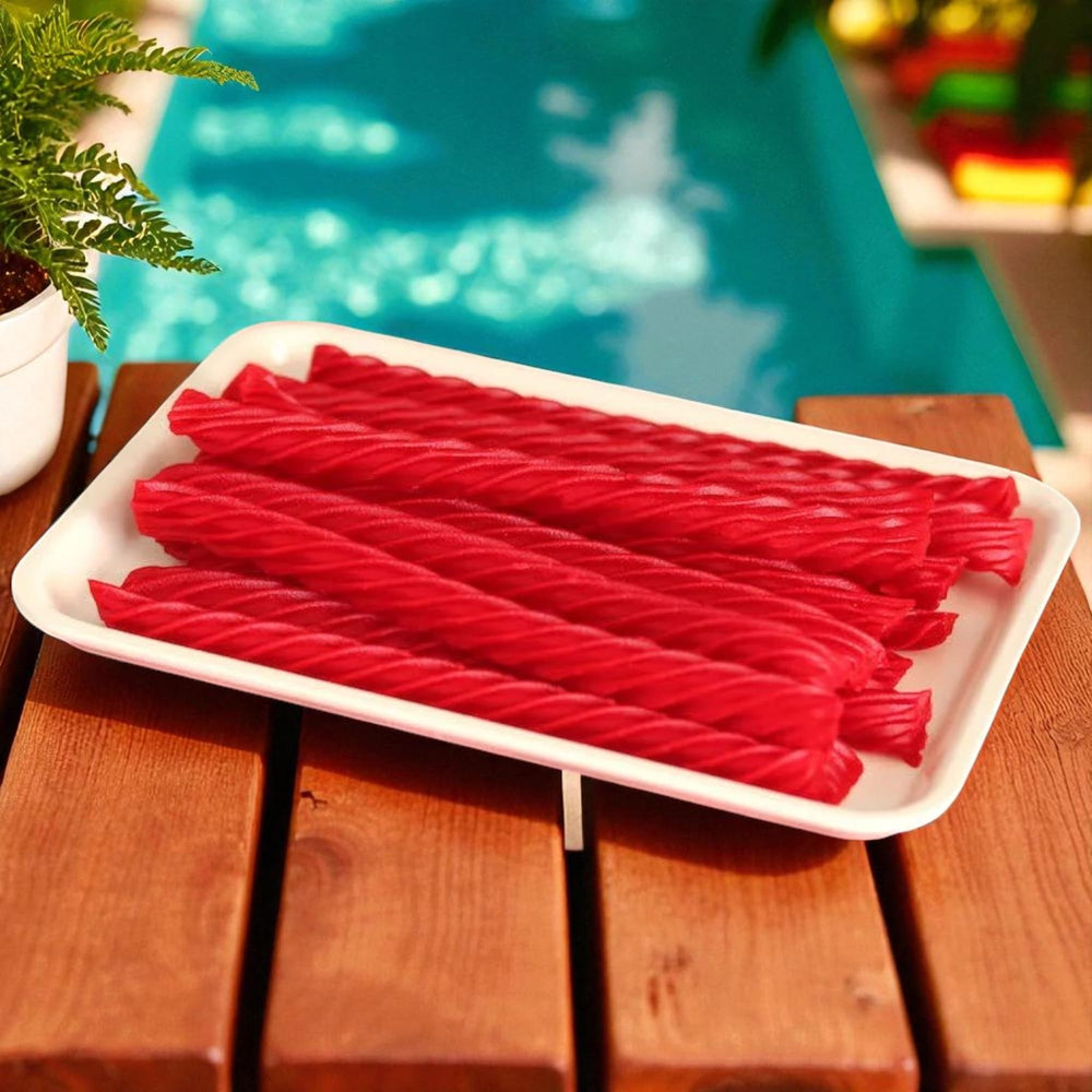 KLUB BULK party bowl with twists used as colorful treat centerpiece for events