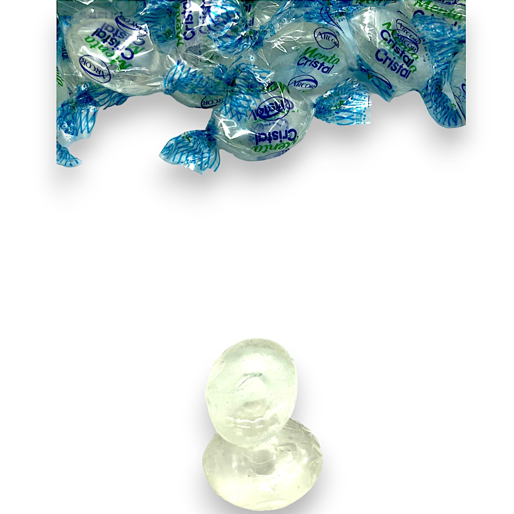 KLUB BULK mints in a clear serving bowl for hospitality presentation