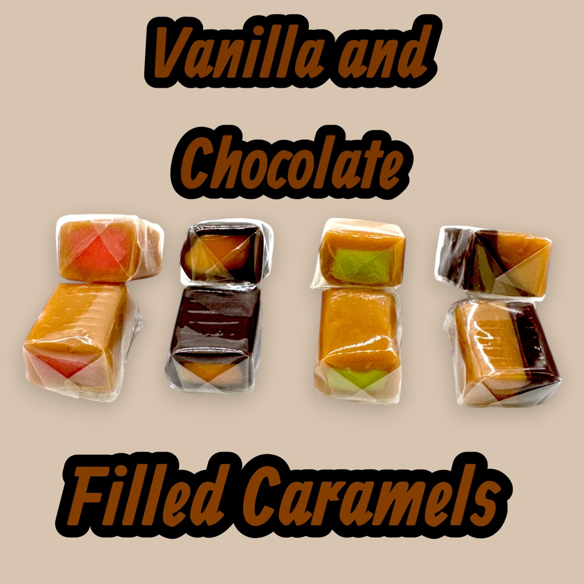 KLUB BULK hand holding a caramel cube to show scale and grab-and-go benefit