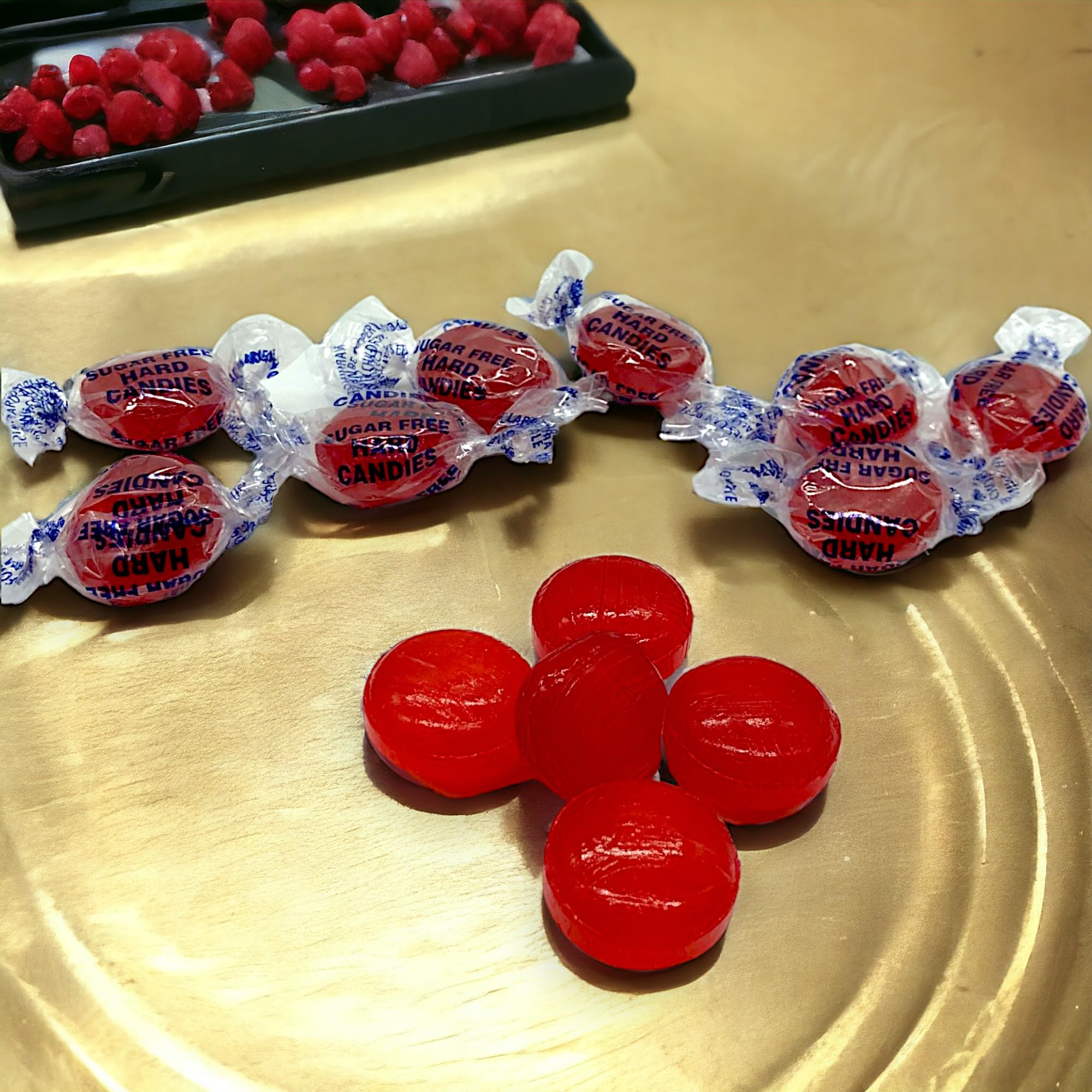 KLUB BULK candy beside a quarter showing scale for portion and quantity estimate
