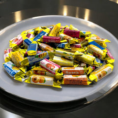 KLUB BULK individually wrapped candies in a pile — hygienic and easy to distribute