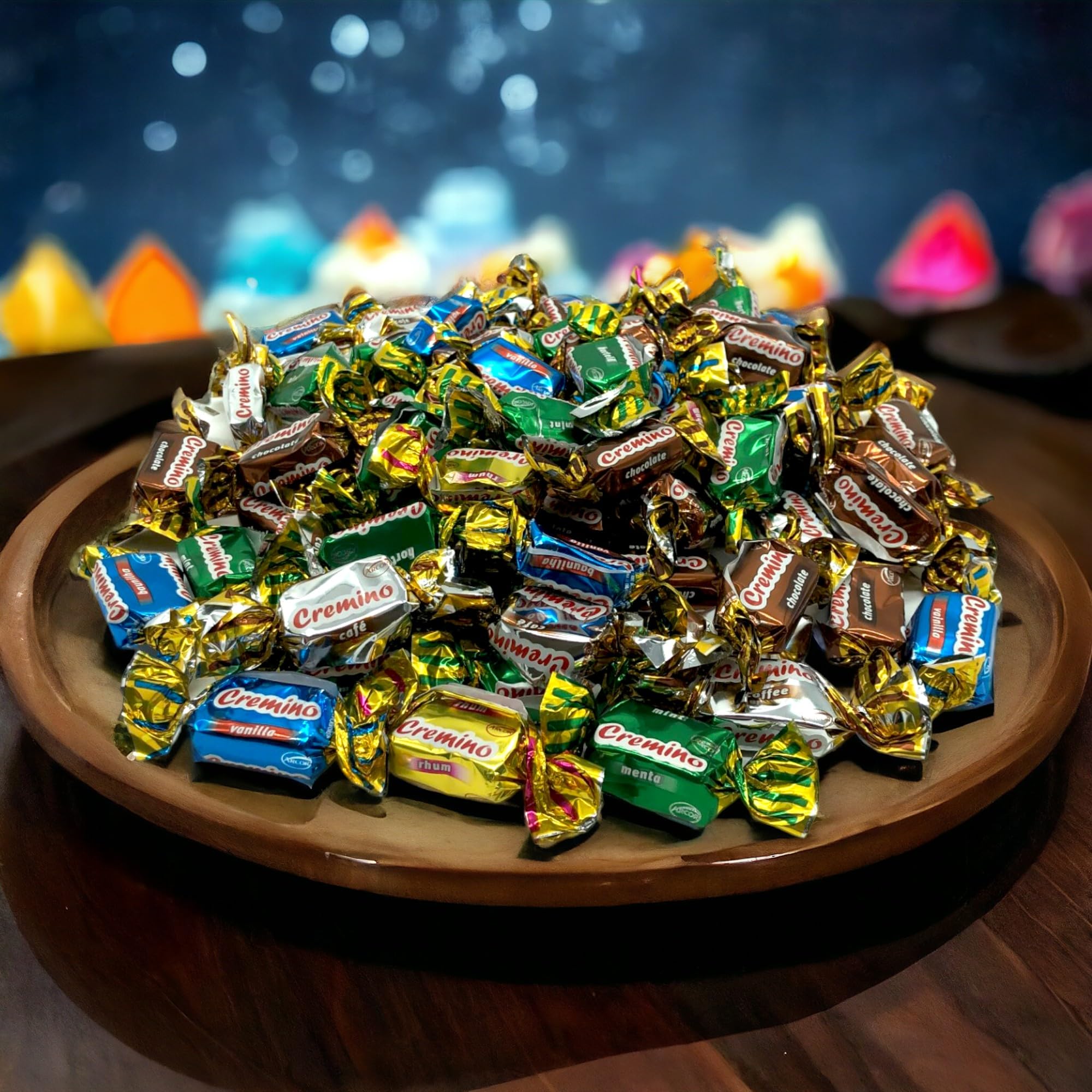 KLUB BULK individually wrapped toffee piece highlighting freshness and hygiene benefit