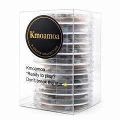 KMOAMOA candy beside coffee cup showing complement for coffee pairing and flavor balance