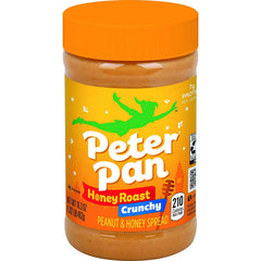 KMWA Peter Pan close-up of crunchy peanut texture highlighting chunky pieces for taste