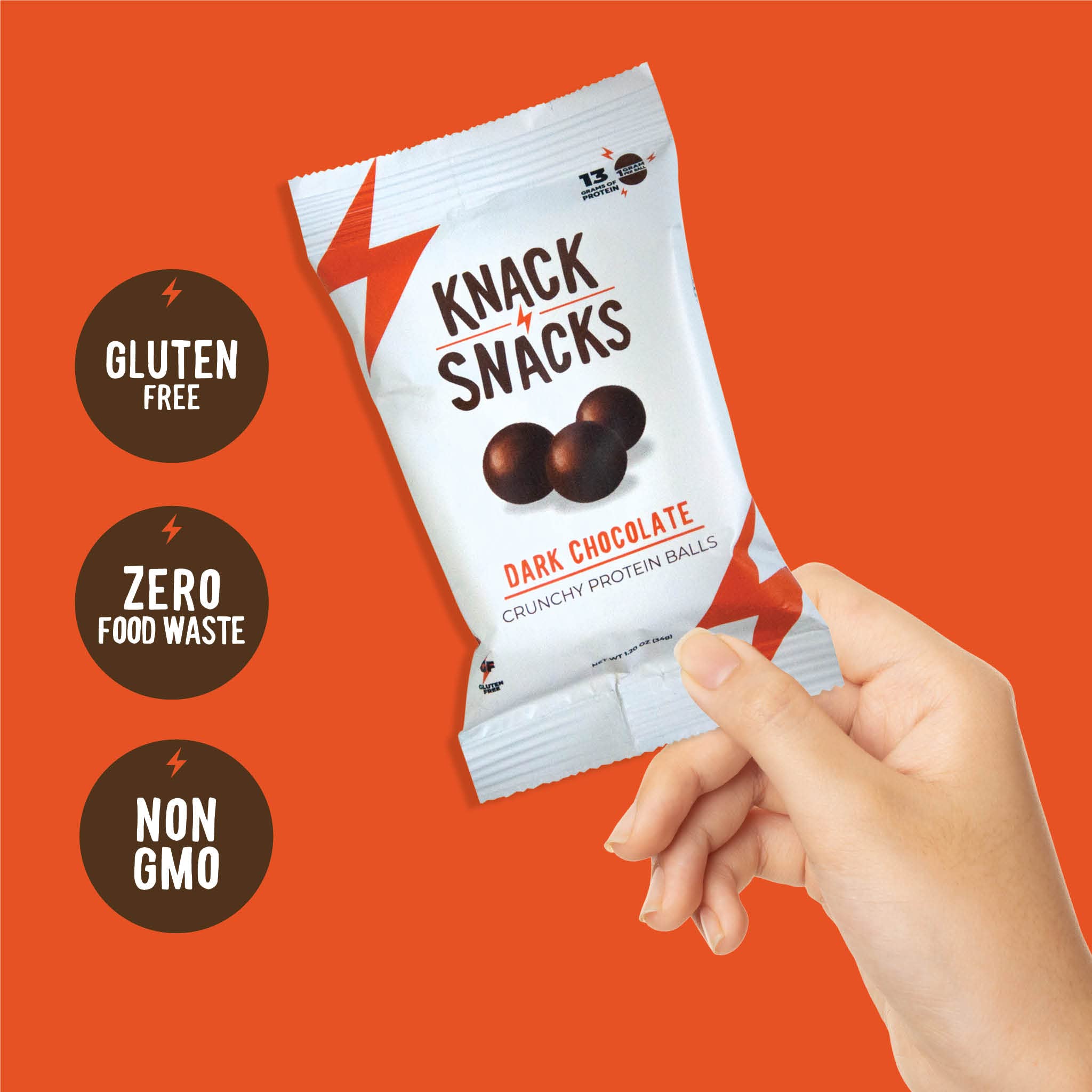Knack Snacks snack packs in lunchbox show family-friendly convenience