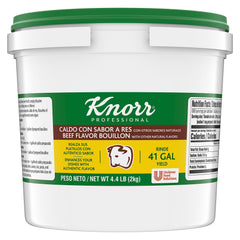 Knorr front packaging tub showing label and bulk size for reliable stock