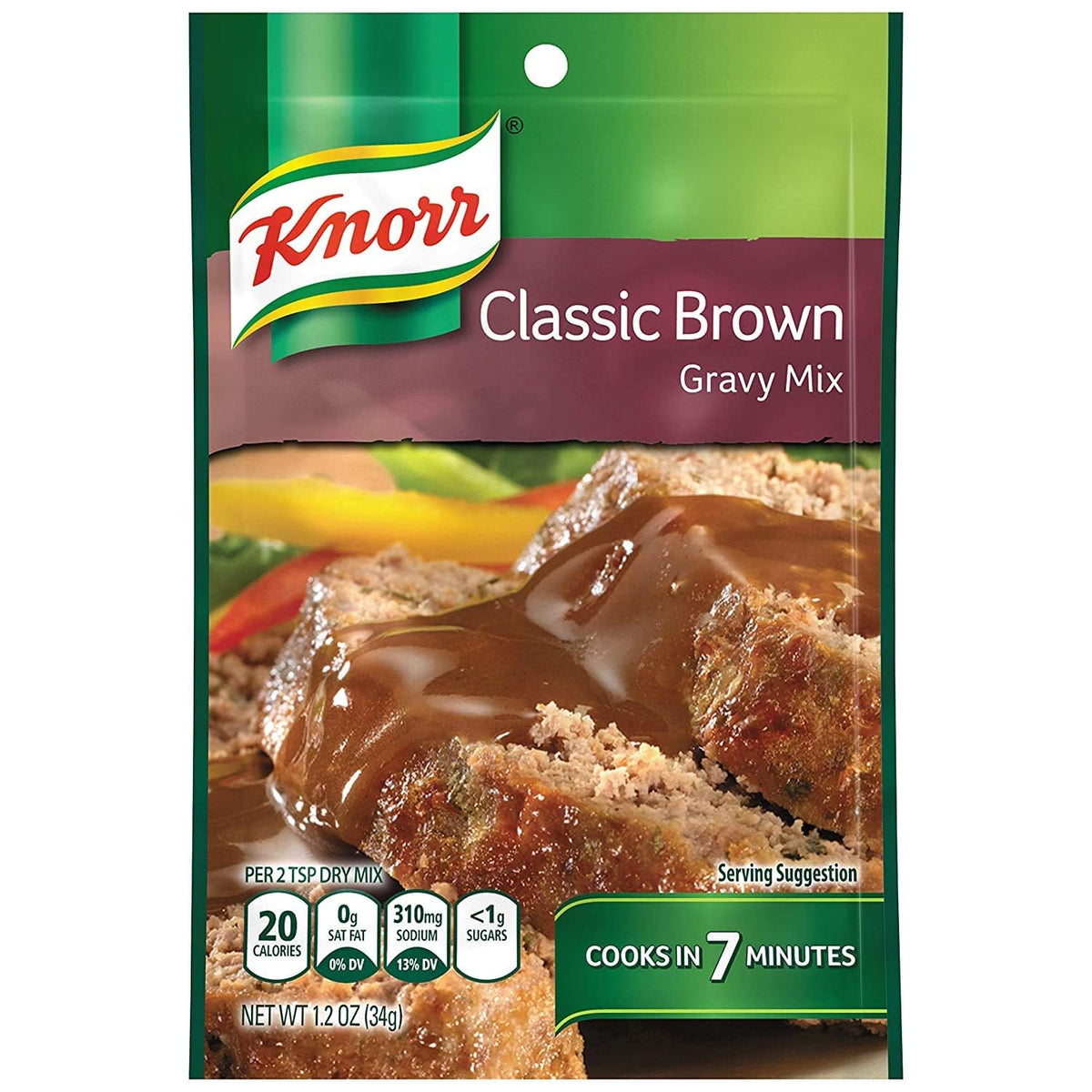 Knorr front packaging showing multi-pack and cooking convenience