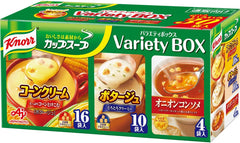 Knorr front packaging showing 30-pack variety for quick meals