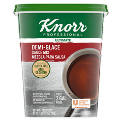 Knorr tub front packaging showing product branding and commercial size benefit