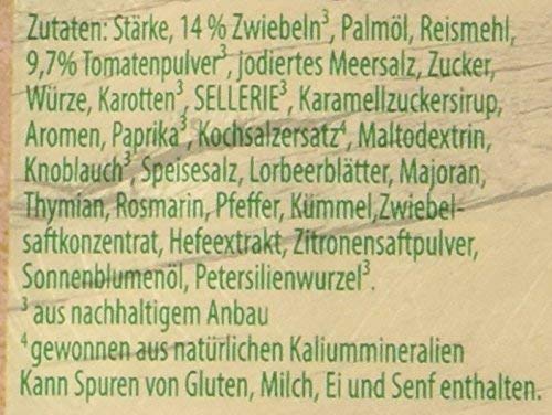 Sliced Schweinebraten on plate with Knorr seasoning creating appetizing presentation