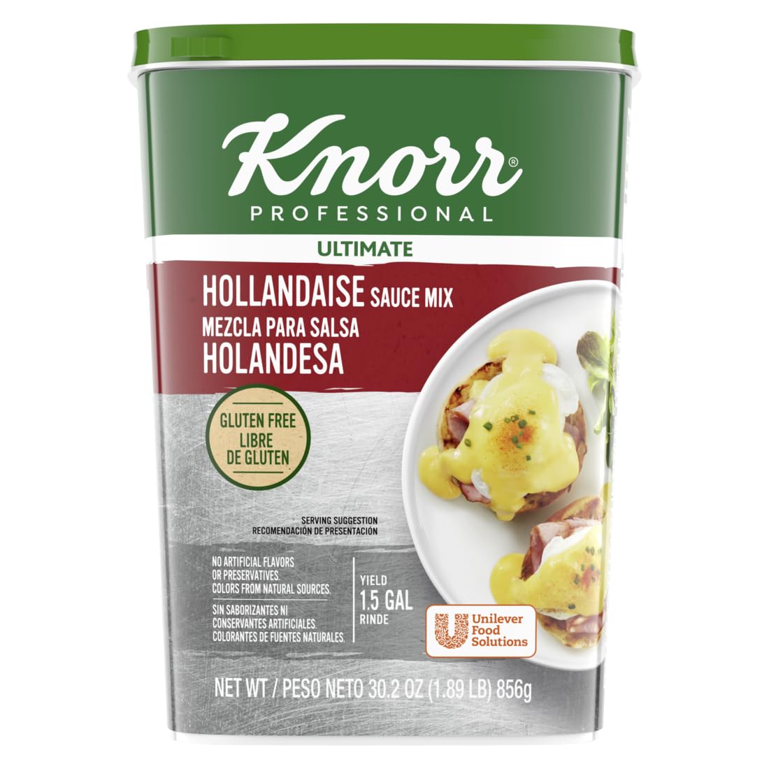 Knorr front packaging showing tub label and product name for quick identification