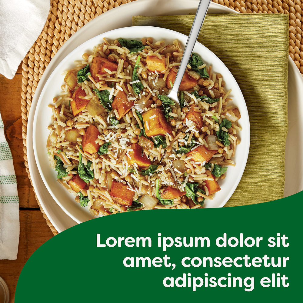 Knorr close-up of grains and mushroom sauce texture for rich flavor