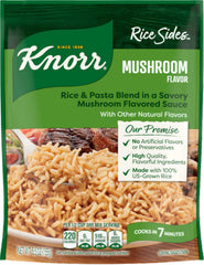 Knorr front packaging showing six pouches and quick preparation benefit