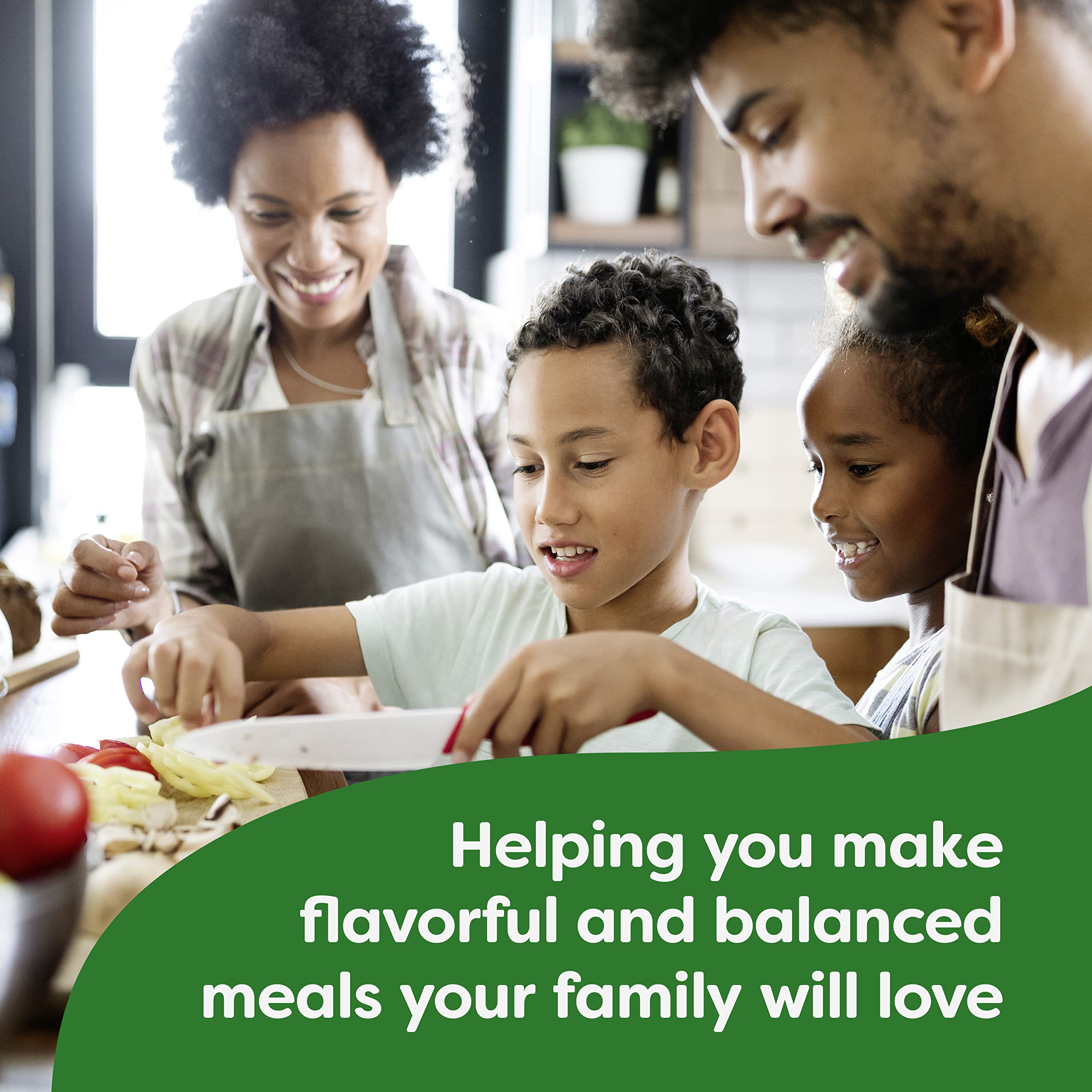 Knorr nutrition and preparation label emphasizing simple directions