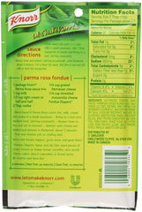 Knorr Parma Rosa prepared sauce in bowl over pasta, creamy texture and ready-to-serve