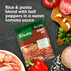 Knorr rice and small pasta close-up showing texture and hearty grains